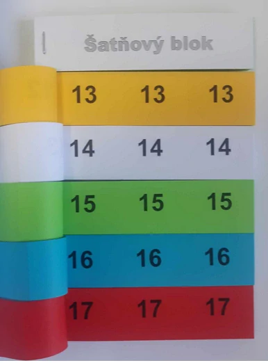 Šatňový blok 1 blok